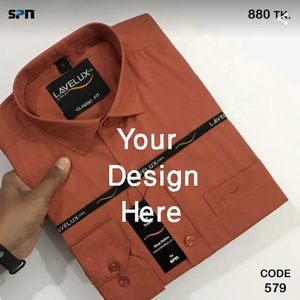 Haute Qualité Dernière conception Formelle Décontractée De Luxe Chemise Hommes Chemises À Manches Longues Chemise Décontractée Meilleur Design Direct De L'usine - Product Image 5