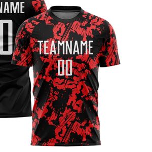 Premium Soccer Jersey Short Sleeve Athletic Sports Shirt Moisture Wicking Soccer Uniform for Training Match Team Competition - Product Image 2
