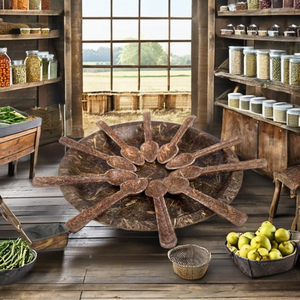 Son biodégradable 10 "écologique lave-vaisselle léger résistant à l'eau plaque de camping avec poignée-SPS SPSBP001 - Product Image 1