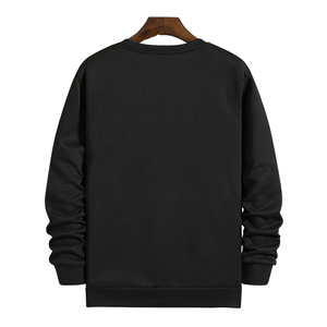เสื้อสเวตเชิ้ตผู้ชายแบบพื้นฐาน สวมใส่ง่าย เนื้อผ้านุ่ม สวมใส่สบาย ทรงหลวม แขนยาว เหมาะสำหรับสไตล์ลำลองและแฟชั่นเรียบง่าย - Product Image 2