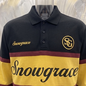 เสื้อยืดแขนสั้น Snowgrace คอวี ทรงหลวม ใส่ได้ทั้งชายหญิง ผ้าเจอร์ซีย์ ระบายอากาศดี ปักลาย เหมาะสำหรับฤดูร้อน - Product Image 6