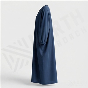 Abaya Manufacturer New Latest Design Custom Abaya <b>Kaftan</b> Stylish Royal Women Cool <b>Maxi</b> Dress Modest Abaya Customized Color - Product Image 3