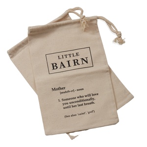 Pochette cadeau en coton de luxe imprimée sur mesure petit sac à cordon pour l'emballage de bijoux sac en coton de luxe à motif d'écran - Product Image 1