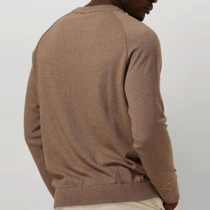 Vente en gros usine OEM – Sweat à capuche décontracté pour homme, coupe ample, épais, personnalisé, en polyester/coton, uni, écologique, collection automne - Product Image 3
