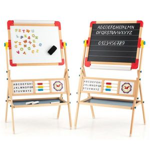 Cavalletto di arte in legno 3-in-1 per i bambini per la pittura di disegno e schizzi - Product Image 4