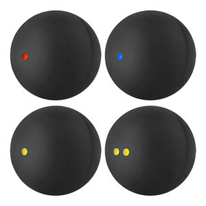 Balle de squash d'entraînement haute vitesse, légère, durable, en caoutchouc, couleur personnalisée, service OEM, balles de squash à vendre - Product Image 1
