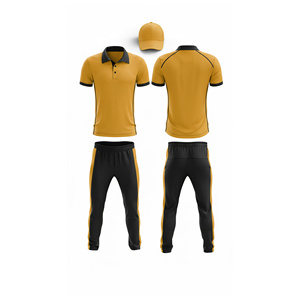 Conjunto de Camiseta de Cricket Sublimada Personalizada de Alta Calidad |   Uniforme Completo de Cricket para Hombres, Mujeres y Jóvenes, Camiseta Polo y Pantalones - Product Image 5