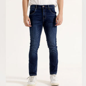 Jeans slim sur mesure pour hommes 2026 – Pantalons en jean pour hommes à prix bas et de haute qualité – Jeans en coton pour hommes OEM - Product Image 1