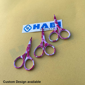 Tijeras de Bordado Rectas de Acero Inoxidable de Diseño Personalizado, Punta Afilada, para Uso con Cutículas, para Diestros, Opciones de Color Pantone - Product Image 4