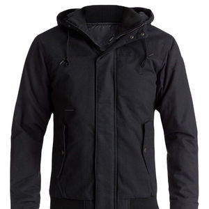 Men's Black Soft Shell Varsity Jacket Stand Collar Breathable Quick Dry Striped Pattern XXL Zipper outdoor jackets - Product Image 5