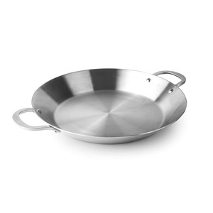 Padella per paella TriChef da 18 pollici in acciaio inossidabile per cucinare all'aperto - Product Image 1