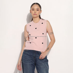 Camiseta sin Mangas Nardon Apparel Dear-Lover, Envío Aéreo DDP, Compatible con OEM y ODM, Personalizable, al por Mayor, de Alta Calidad, Básica, para Mujer - Product Image 1