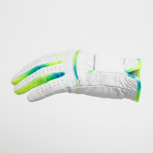 Gant de golf en cuir Cabretta de qualité supérieure, main gauche, unisexe, motif contrasté moderne, adhérence douce, respirant, marque privée OEM ODM - Product Image 3