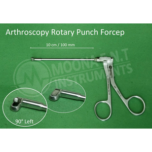 เครื่องมือผ่าตัดข้อต่อแบบหมุน Moona E.N.T Instruments รุ่น AR-11913 L  ขนาด 90 องศา ซ้าย ความยาวใช้งาน 10 ซม. แบบใช้มือ สำหรับศัลยกรรมกระดูกและข้อ - Product Image 2