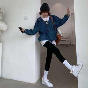 Veste en jean oversize pour homme de haute qualité, style vintage, avec poche avant et col montant, idéale pour l'hiver – Fabrication sur mesure - Product Image 6