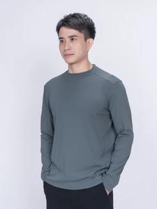 เสื้อเชิ้ตแขนยาวผู้ชายระบายอากาศได้ดีสำหรับใส่เป็นเสื้อนอก  สีตามสั่ง เสื้อลำลองผู้ชาย  งานซับลิเมชั่นคุณภาพสูง เสื้อยืดแขนยาว - Product Image 6