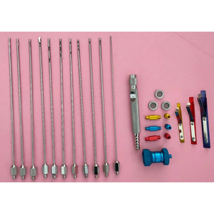 ท่อสูบไขมันแบบล็อค Luer ขนาด 4 มม. x 25 ซม. พร้อมด้ามจับพลาสติกสำหรับศัลยกรรมความงาม - Product Image 1
