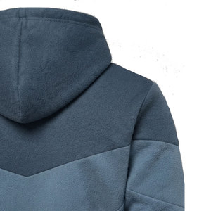 Survêtement pour homme anti-boulochage en molleton de coton épais, respirant et sans coutures, fabriqué par Sewing Hub Industry - Product Image 3