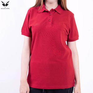 เสื้อโปโลผู้หญิงแบบแห้งเร็วสั่งทำขายส่ง เสื้อยืดกีฬาแขนสั้นสำหรับเล่นกอล์ฟ เทนนิส สำหรับสุภาพสตรี - Product Image 4
