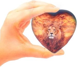 Luxury Aluminum Heart Cremation <b>Memorial</b> <b>Keepsake</b> Urn Ash Holder Featuring Durable Artistic Premium Appearance - Product Image 5