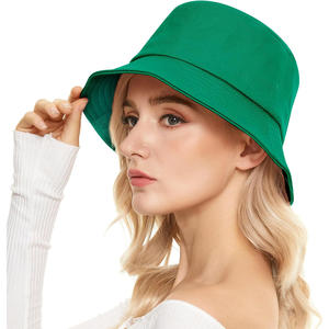 Chapeau Bob en Coton Doux OEM ODM avec Logo Personnalisé, Chapeau de Soleil Tendance, Casquette Décontractée pour l'Extérieur et le Streetwear - Product Image 2