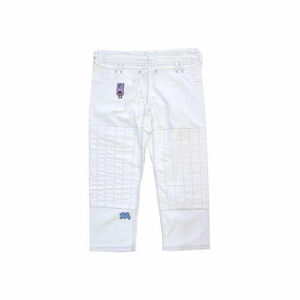 Logo personnalisé brodé sur le devant, 100% coton, léger, anti-rétrécissement, respirant, durable pour les kimonos de Jiu Jitsu - Product Image 4