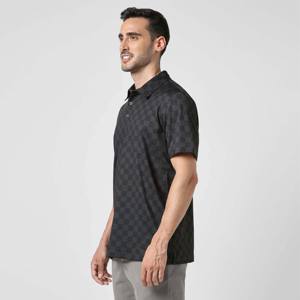 Polo de Golf Personalizado de Fábrica para Hombre, Antibacteriano, de Secado Rápido, Corte Ajustado, Poliéster y Elastano, Impresión OEM - Product Image 4
