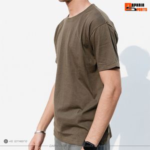 Premium Blank <b>T</b> <b>Shirt</b> for <b>Men</b> Oversized Cotton Crew Neck Streetwear Casual <b>Summer</b> Short Sleeve Apparel For <b>Men</b> - Product Image 3