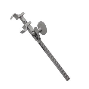 Retractor de Costillas Bailey de Acero Inoxidable de Alta Calidad para Uso Hospitalario con Trinquete, Apertura de 8 Pulgadas - Product Image 4