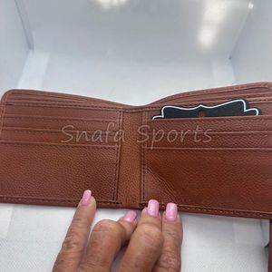 Portefeuille court pour homme en cuir véritable Crazy Horse, fait main, style best-seller en cuir de vachette véritable - Product Image 2