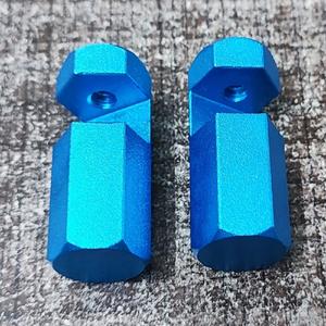 ขอบยึดทองเหลือง อะไหล่เหล็กกล้าไร้สนิม ผลิตด้วยเครื่อง CNC สำหรับระบบไฮดรอลิก ป้องกันสนิม ความคลาดเคลื่อน 0.01 มม. ผลิตด้วยวิธีตัดลวดด้วยไฟฟ้า - Product Image 5