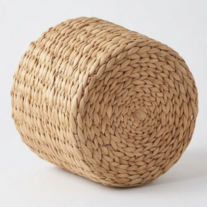 Trasg Bag <b>Storage</b> <b>Basket</b> Round Handmade Indoor Rustic Living Room Decor - Product Image 6
