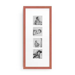 H a CRAFT HAC-1310 Eco-Friendly Rectangular Wooden Photo <b>Frame</b> with Rounded Edges <b>Wall</b> Mount - Product Image 1
