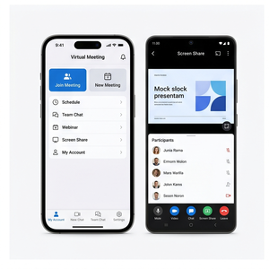 แอปประชุมออนไลน์ RoyalCraft – การประชุมทางวิดีโอ, การประชุมออนไลน์, การแชร์หน้าจอ และการแชทแบบกลุ่ม ios/android - Product Image 3