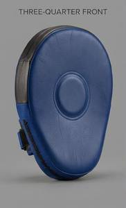 Cible de frappe en cuir de vachette bleu, durable, pour l'entraînement de kickboxing - Product Image 3