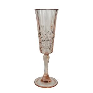 Flûte à champagne en plastique incassable, coupe cristal - Product Image 1