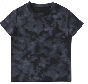 เสื้อยืดผู้ชายไซส์ใหญ่ 220 GSM ผ้าฝ้ายถักคุณภาพสูง สีพื้นเรียบ สตรีทแวร์ ทรงเข้ารูป คอเสื้อแบบกำหนดเองได้ - Product Image 5