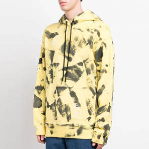 Sudaderas con capucha estampadas para hombre, diseño personalizado, colores sólidos, sudadera con capucha de algodón transpirable para hombre - Product Image 5