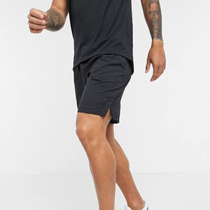 Shorts pour hommes au design élégant pour les acheteurs en gros, style décontracté, parfait pour l'été, prix avantageux, couleur unie et logo personnalisable - Product Image 2