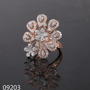 Élégante bague en or massif 14 carats pour femme, diamant brillant de laboratoire certifié IGI, VVS, pour fiançailles, mariage, bijoux de mariée raffinés - Product Image 5