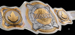 High Quality RONPEX Custom Championship Belt Brass & Leather Waterproof Unisex Martial Arts Training Equipment <b>28mm</b> Diameter - Product Image 4