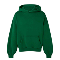 Erkek %100 Pamuk Ağır Kalın En Çok Satan Büyük Beden Kapüşonlu Sweatshirt Özel Logo Nakışlı Düşük Omuz Kışlık Erkek Kapüşonlu Sweatshirtleri ve Sweatshirtleri