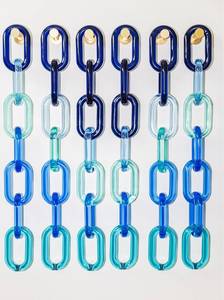 งานฝีมือเรซิ่น FAIZA CRAFT ผลิตจากโรงงานโดยตรง เป็นมิตรกับสิ่งแวดล้อม หลากสีสัน ปรับแต่งได้ ตกแต่งผนังด้วยโซ่แขวน  งานศิลปะตกแต่งผนัง - Product Image 6