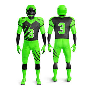 Uniformes Deportivos de Fútbol Americano Personalizados al por Mayor RAPID SPORTS Plus Size, Unisex, de Secado Rápido, 100% Poliéster - Product Image 1