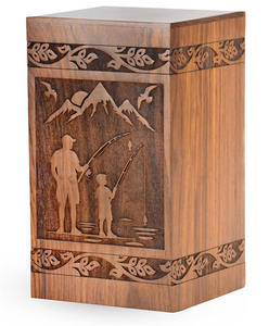 Urna de madera para cenizas humanas, urnas funerarias para cremación, para hombres y mujeres, urnas de alta calidad - Product Image 3