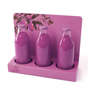 Exhibidor Promocional de Botellas de Bebidas de PVC Personalizado, Ecológico, Fácil Instalación, Color y Tamaño Personalizables para Supermercados - Product Image 4