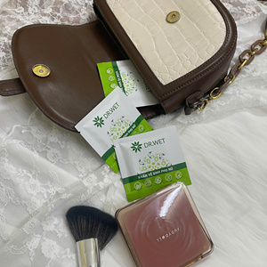 Lingettes hygiéniques pour le contrôle des odeurs, peaux sensibles, aux herbes naturelles, coton vaginal féminin, postbiotiques, jetables, hydratantes intimes - Product Image 6