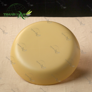 Venta al por mayor de alta calidad de diseño personalizado hilado luz del sol plato de bambú para la cena en la cocina hogar restaurante - Product Image 2