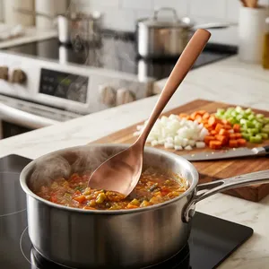 Juego de Utensilios de Cocina Geling Unique Gold, Resistentes al Óxido, de Acero Inoxidable de Grado Alimenticio, Proveedor Chino, para el Hogar - Product Image 5