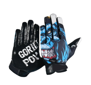 Gants de football confortables et doux, gants de football américain, design d'équipe personnalisé 2025 - Product Image 6